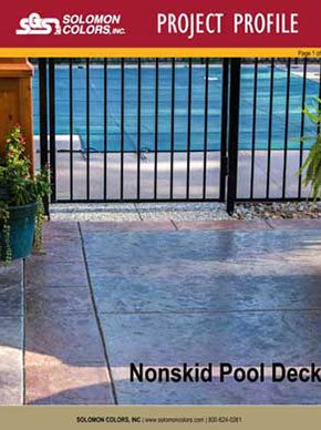 Nonskid-Pool-Deck
Test
Solomon Colors
